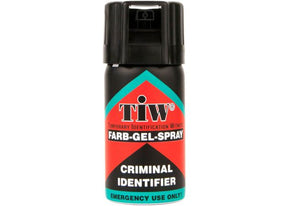 Zelfverdedigingsspray TW1000 TIW Paint Gel - Zwarte Dop