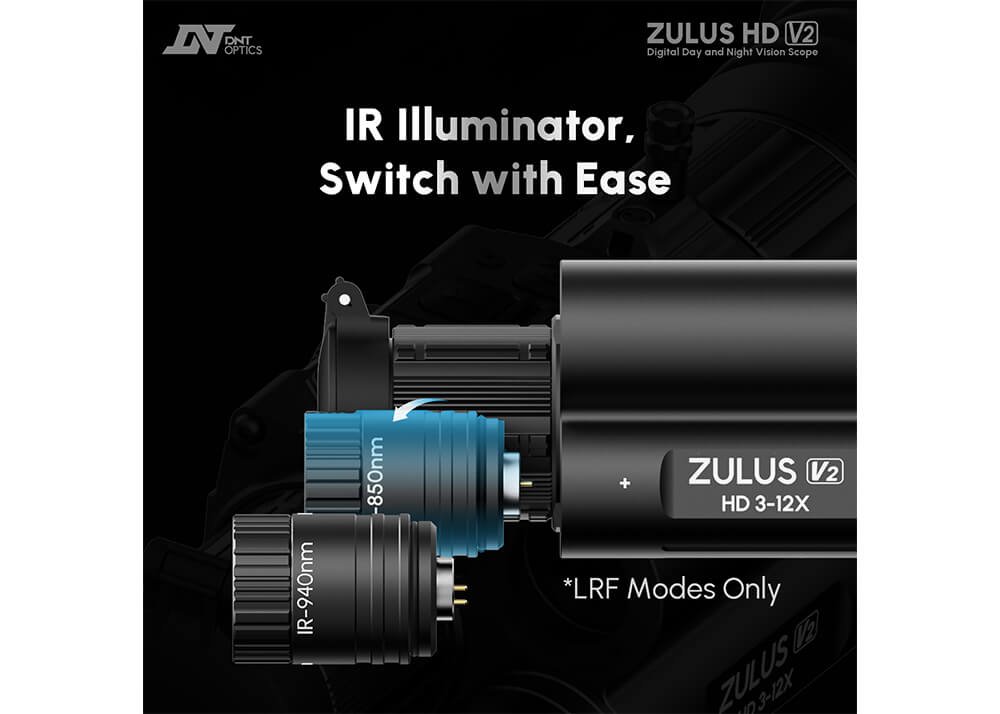 DNT Zulus HD V2 5-20x LRF Nachtsichtzielfernrohr