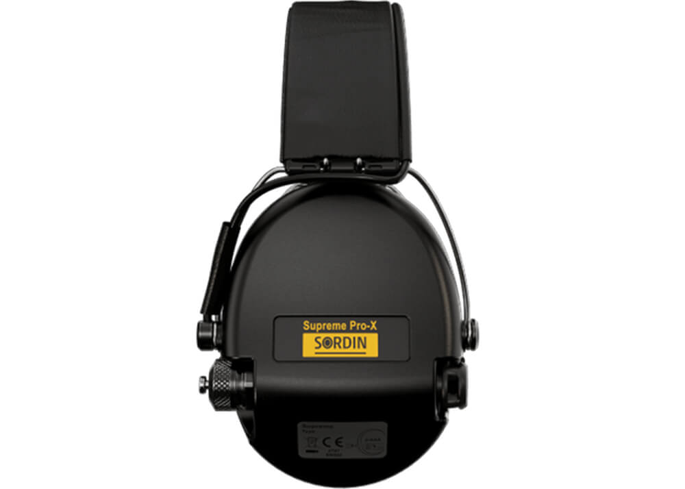 Gehörschutz Sordin Supreme Pro X LED Leder Schwarz