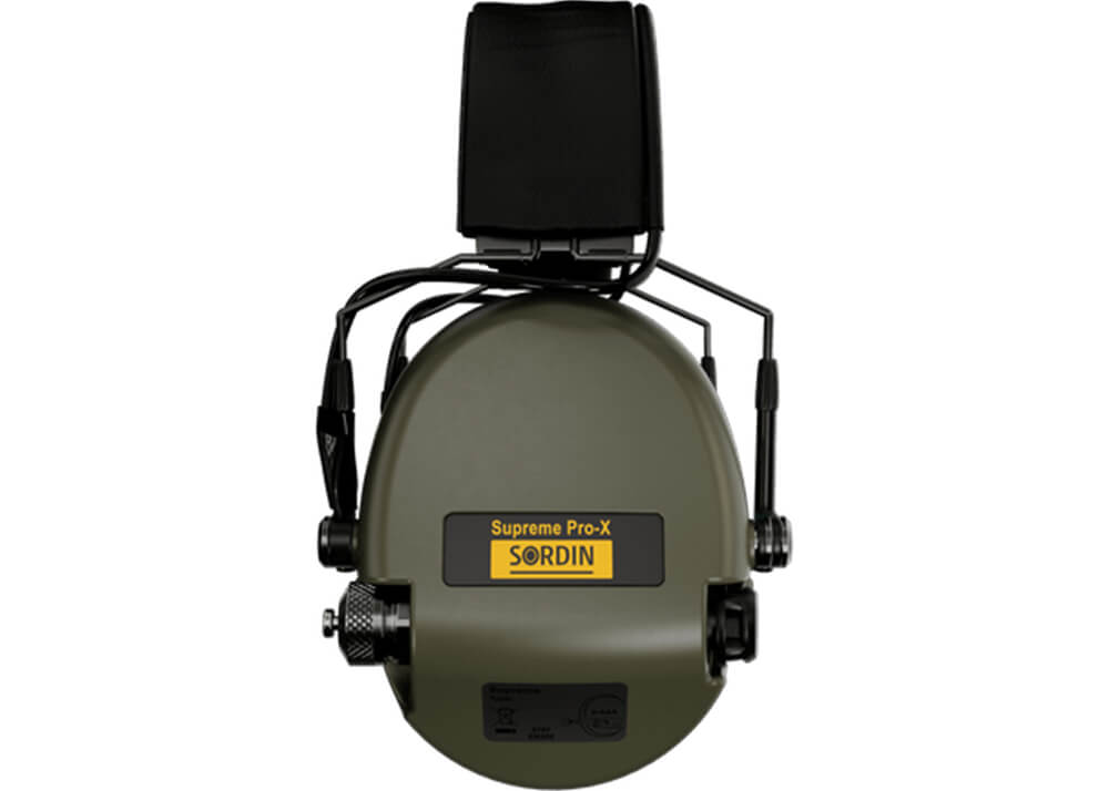 Gehörschutz Sordin Supreme Pro X Slim Green