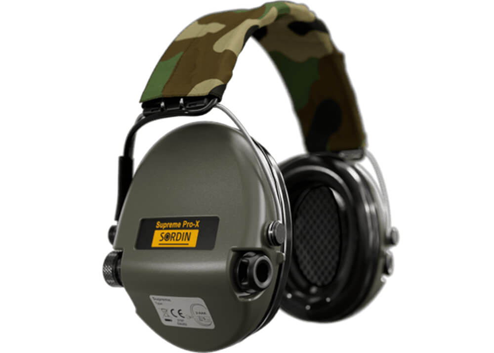 Gehörschutz Sordin Supreme Pro X Textil Camo