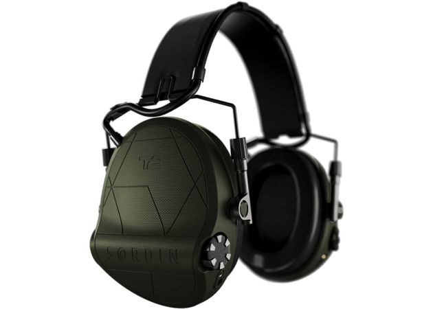 Gehoorbeschermer Sordin Supreme T2 Leather Green (2)
