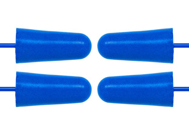 Oorpluggen Walker's Blue Soft Foam met Koord 2-Pack