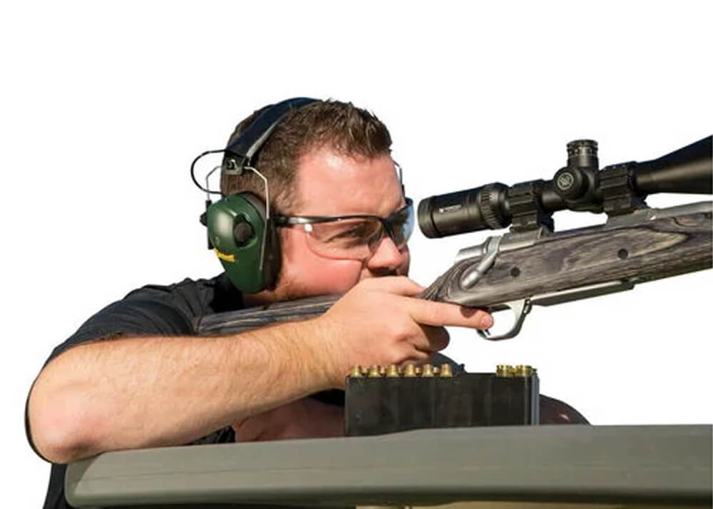 Gehörschutz Caldwell E-Max Low-Profile Electronic Grün