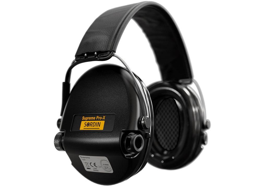 Gehörschutz Sordin Supreme Pro X Leather Black