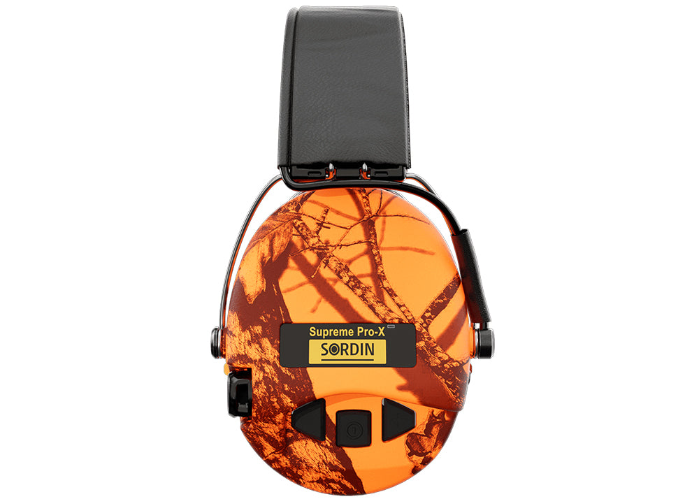 Gehörschutz Sordin Supreme Pro X LED Leder Blaze