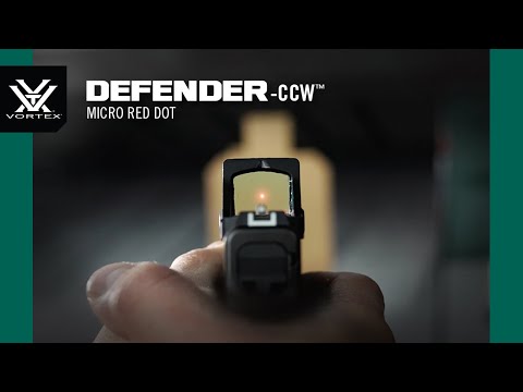Vortex Defender-CCW 3 MOA Rotpunktvisier