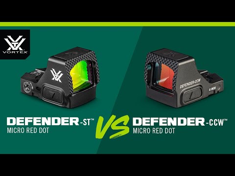 Vortex Defender-ST Red Dot
