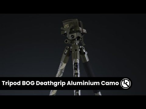 Tripod BOG Deathgrip Aluminium Realtree Excape (2)