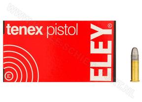 Kogelpatronen Eley Tenex Pistol .22 LR RN 40 grain