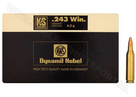 Kogelpatronen RWS Kegelspitz .243 Win 96 grain (2)