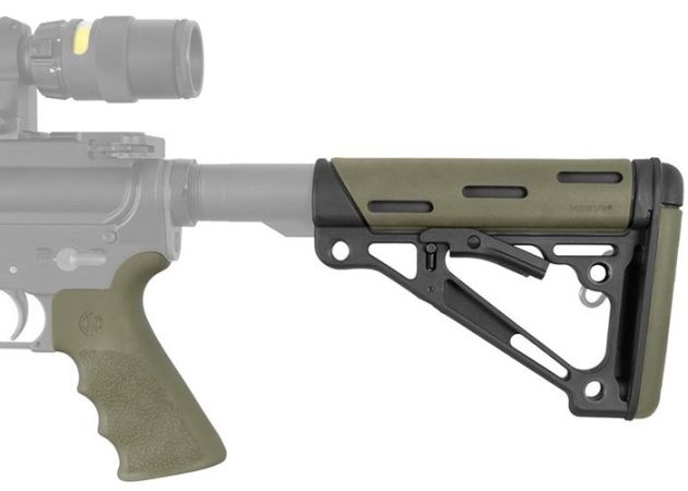 Kolf Hogue AR15 OMCB Mil-Spec met grip OD Green (3)