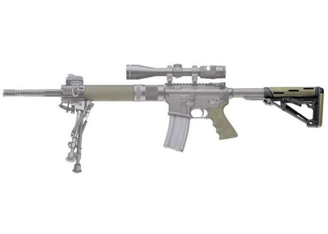 Kolf Hogue AR15 OMCB Mil-Spec met grip OD Green (2)