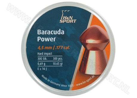 Luchtdrukkogeltjes H&N Baracuda Power 4.5 mm 10.65 grain