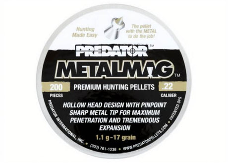 Luchtdrukkogeltjes Predator Metalmag 5.5 mm 17 grain