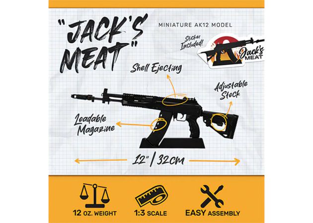 Miniatuur Goatguns AK12 Black (2)