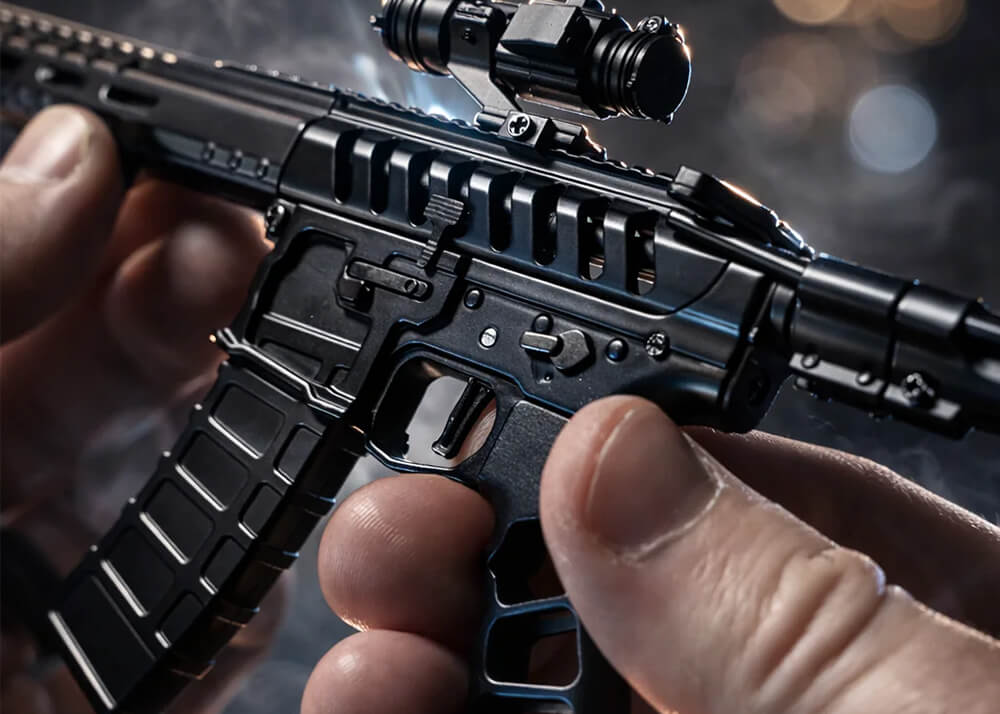 Miniatur Goatguns AR15 Skeleton