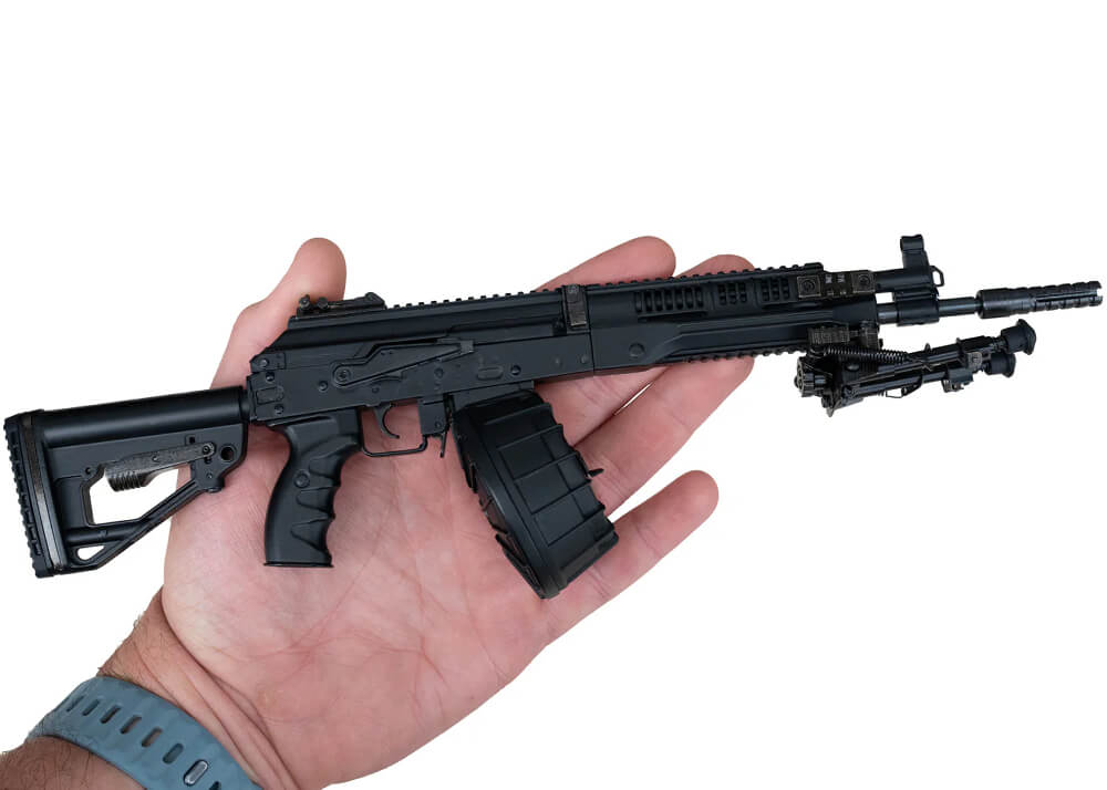 Miniatur Goatguns RPK Schwarz