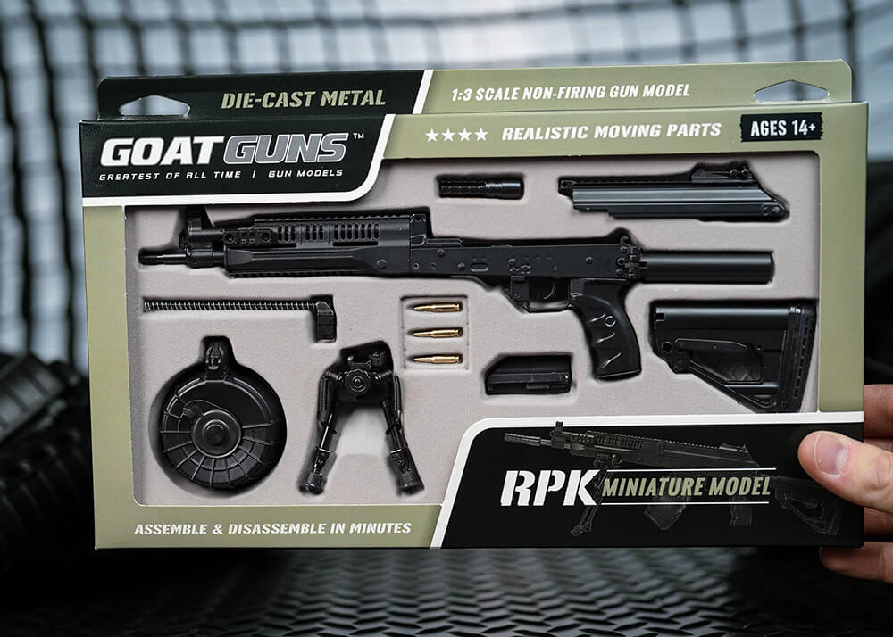 Miniatur Goatguns RPK Schwarz