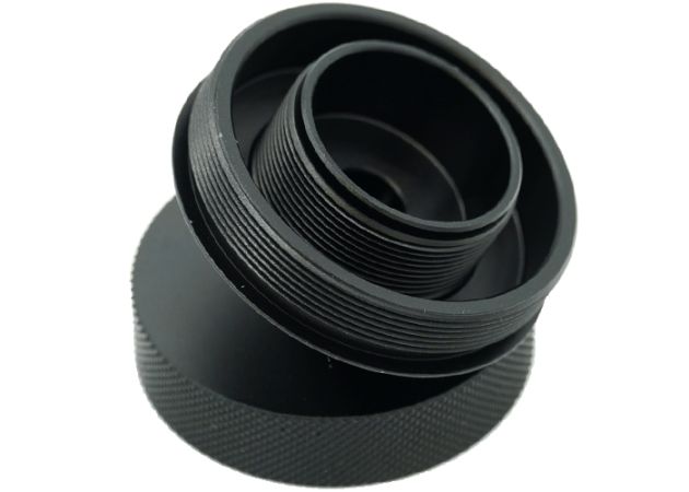 Geluiddemperadapter DonnyFL Uragan King 1/2 UNF (2)
