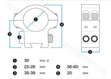 Montage FX No Limit 30 mm High Dovetail (2)