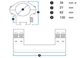 Montage Spuhr 34 mm High Picatinny SP-4002C (3)