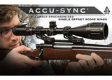 Montage UTG Accu-Sync 25.4 mm High 37 mm Offset Weaver/Picatinny