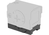 Montagebasis Vector Optics 11 mm Schwalbenschwanz auf VOD Footprint