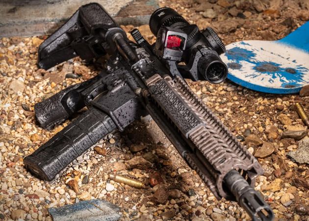 Montagebasis Vortex Pro 45° Offset Picatinny naar DeltaPoint Pro/Micro T-2 (2)