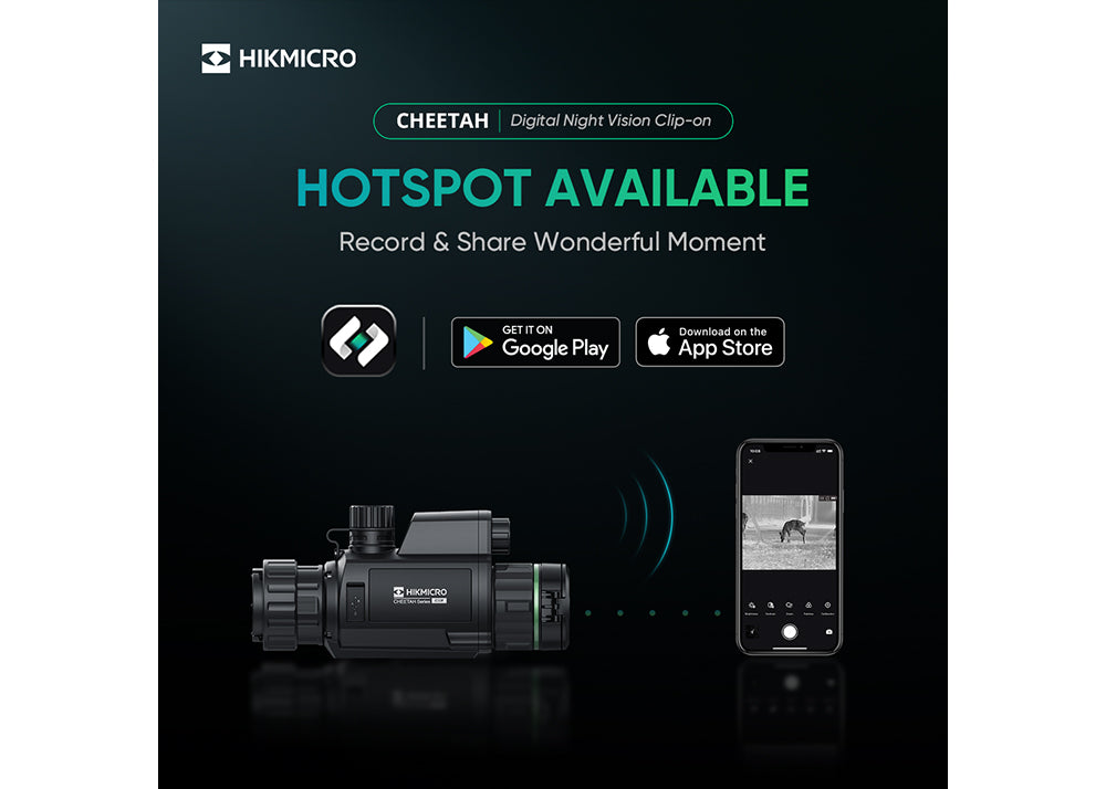 HikMicro Cheetah LRF Clip-On 850 nm IR Nachtsichtgerät (ohne Absehen)