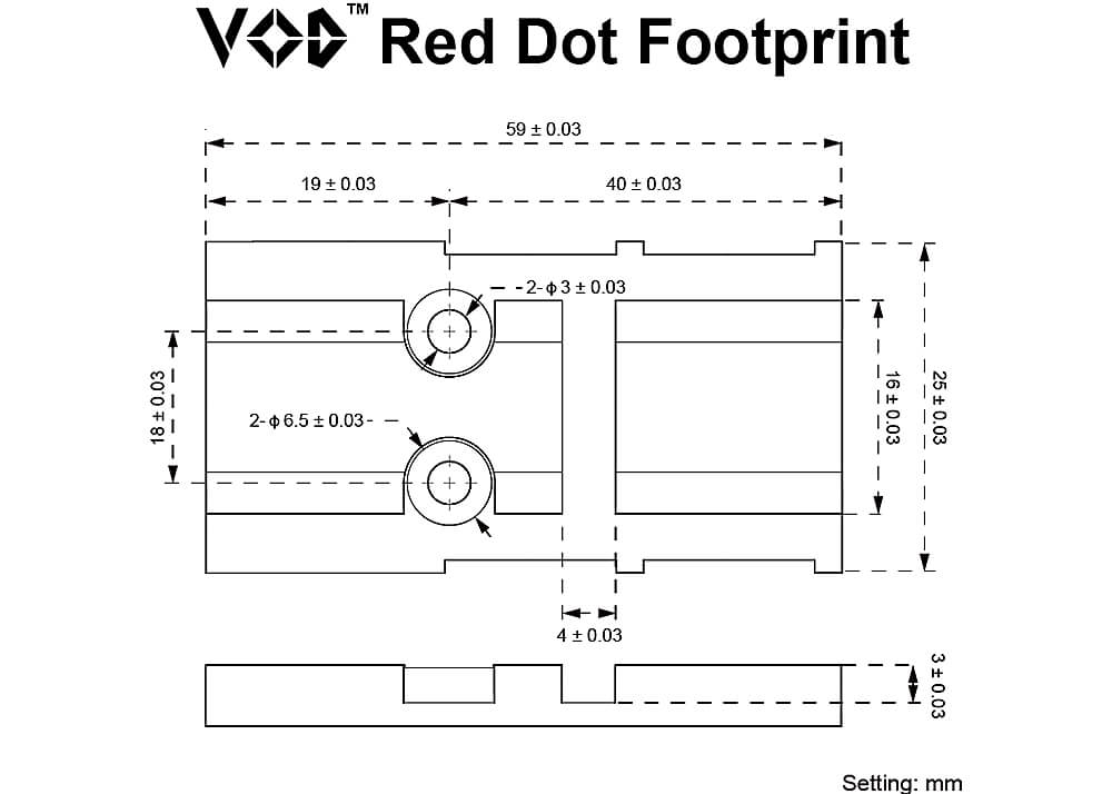 Vector Optics Frenzy Plus 1x18x22 Rotpunktvisier