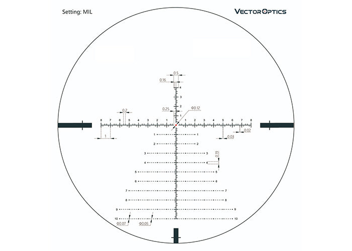 Vector Optics Continental 5-30x56 VCT-34FFP Tactical MIL Zielfernrohr