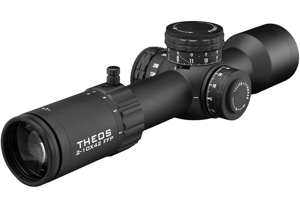 Element Optics Theos 2-10x42 MPR-1D MRAD Zielfernrohr - Schwarz