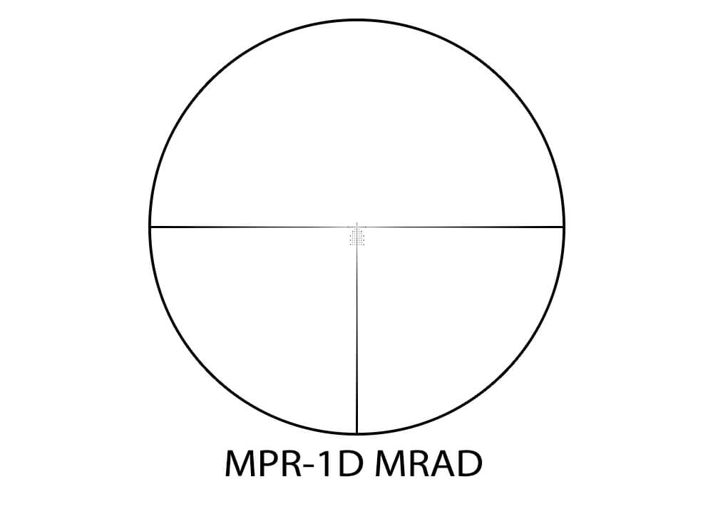 Element Optics Theos 2-10x42 MPR-1D MRAD Zielfernrohr - FDE