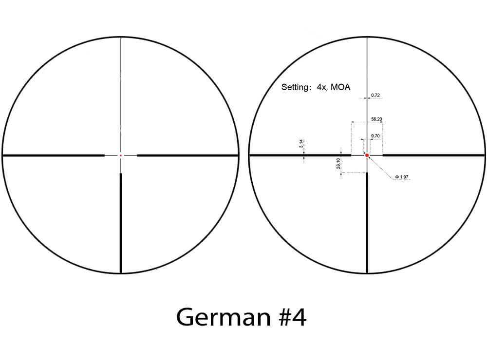 Vector Optics Continental 1-8x24 Zielfernrohr
