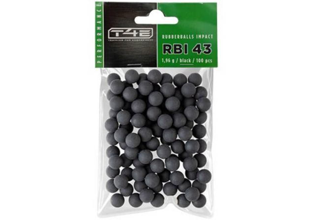 Rubberballen Umarex T4E Performance RBI Steel Core .43 30 grain