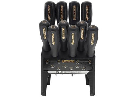 Schroevendraaierset Wheeler Benchtop Sae Hex 10-Delig