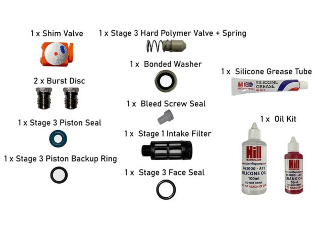 Servicekit Hill Compressor 50 uur (3)