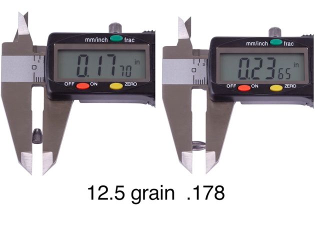 Slugs Nielsen 4.5 mm HPDB 12.5 grain (.178) (2)