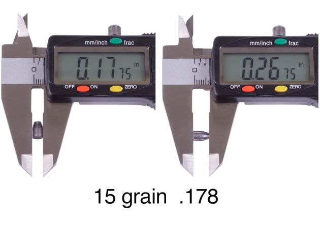 Slugs Nielsen 4.5 mm HPDB 15 grain (.178) (2)