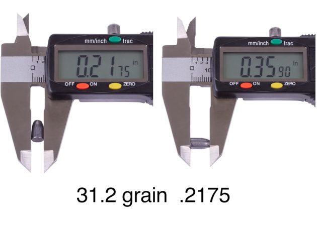 Slugs Nielsen 5.5 mm HPDB 31.2 grain (.2175) (3)