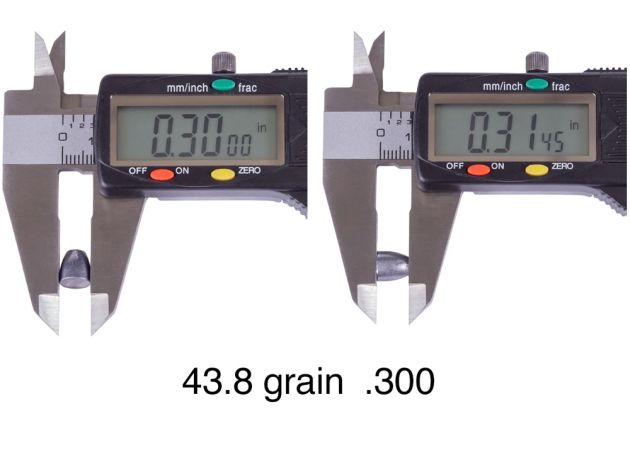 Slugs Nielsen 7.62 mm HPDB 43.8 grain (.300) (3)