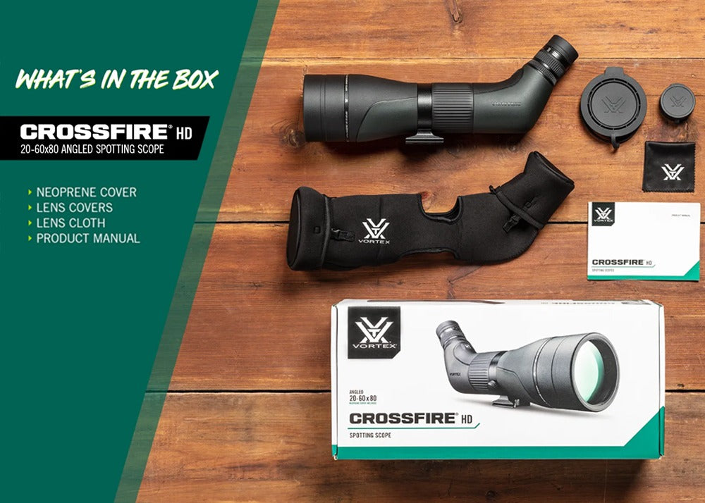 Vortex Crossfire HD Angled 20-60x80 Spektiv